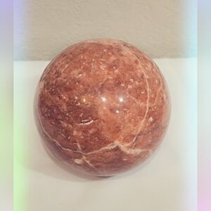 Almost 4 LBS! HUGE Strawberry Jasper Gemstone Sphere